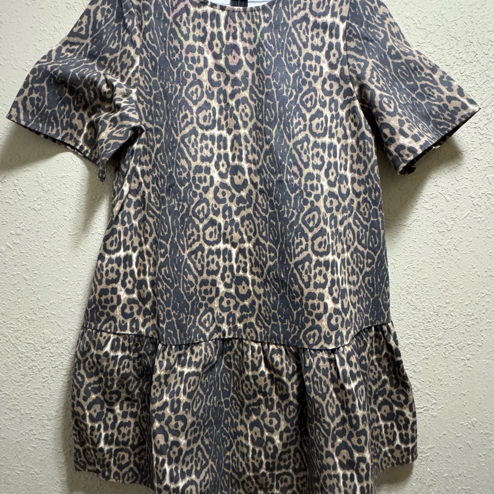 Chic Leopard Print Maxi Dress